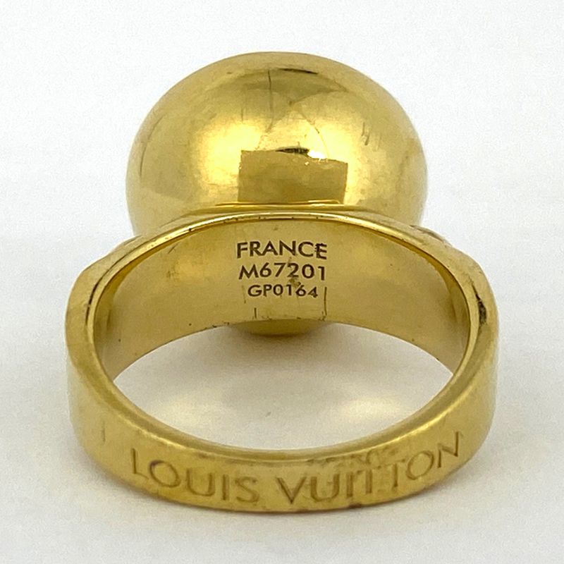 Louis Vuitton Prima Donna Ring #13 GP Gold Ladies