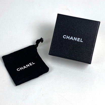 Chanel Coco Mark Faux Pearl Earrings Swing Turnlock Earrings GP Gold Ladies