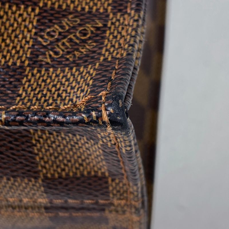 Louis Vuitton Sac Pura Schoolbag Handbag Tote Bag Damier Brown N51140 Women