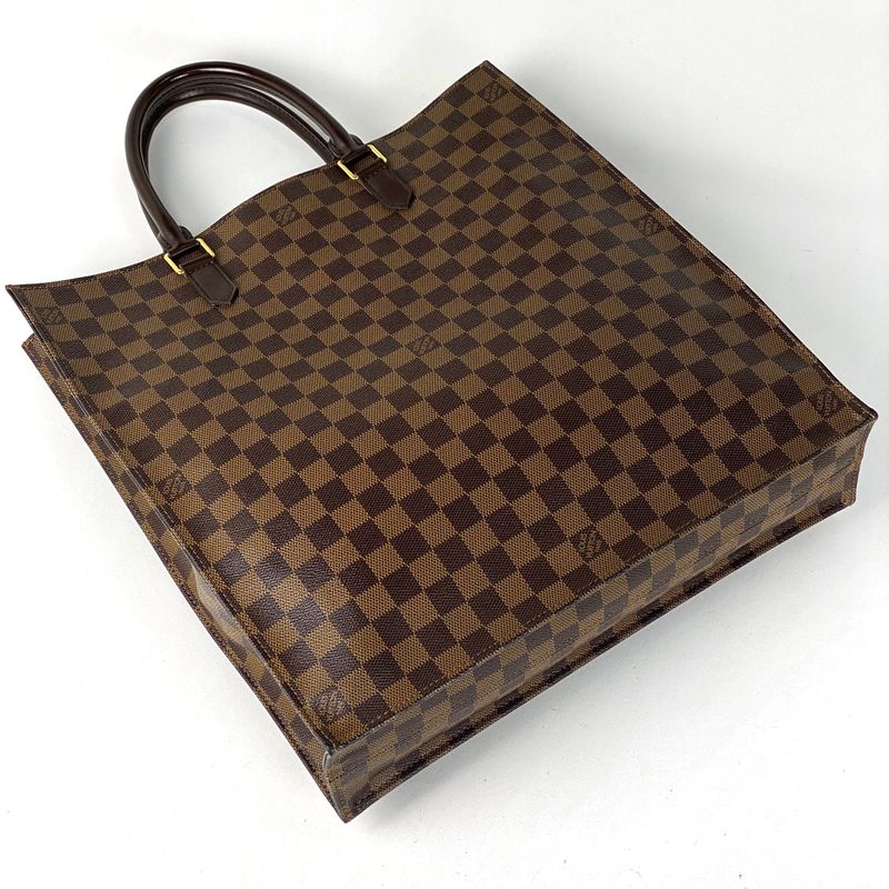 Louis Vuitton Sac Pura Schoolbag Handbag Tote Bag Damier Brown N51140 Women