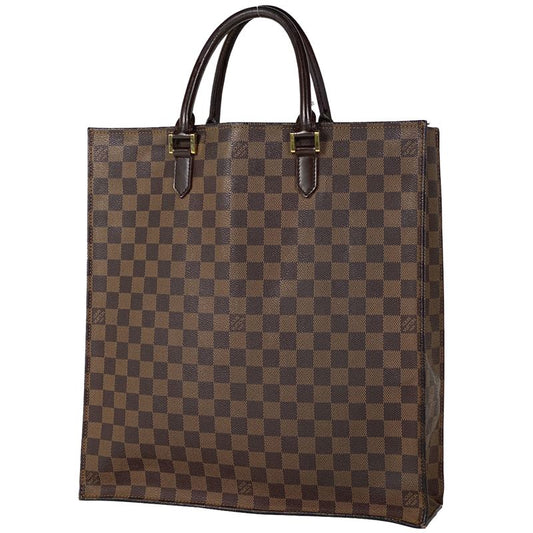 Louis Vuitton Sac Pura Schoolbag Handbag Tote Bag Damier Brown N51140 Women