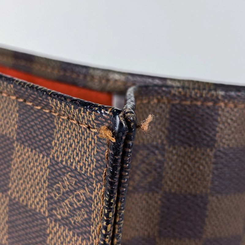 Louis Vuitton Sac Pura Schoolbag Handbag Tote Bag Damier Brown N51140 Women