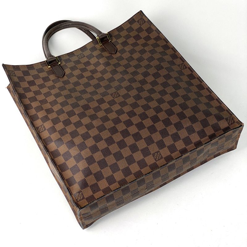 Louis Vuitton Sac Pura Schoolbag Handbag Tote Bag Damier Brown N51140 Women
