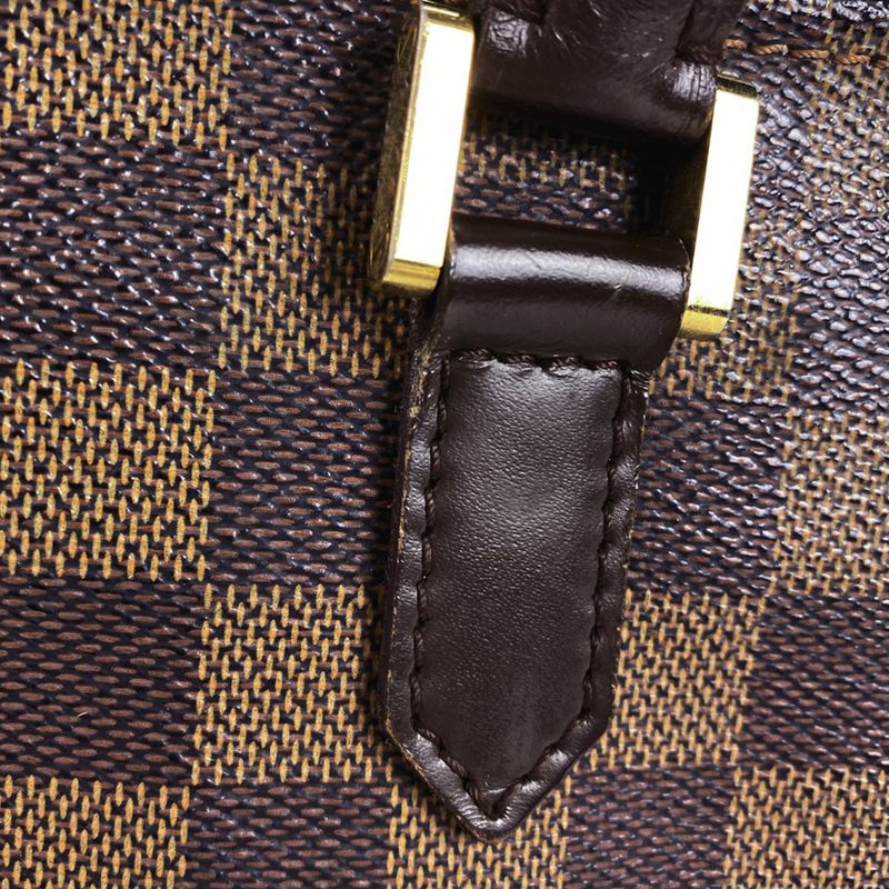 Louis Vuitton Sac Pura Schoolbag Handbag Tote Bag Damier Brown N51140 Women