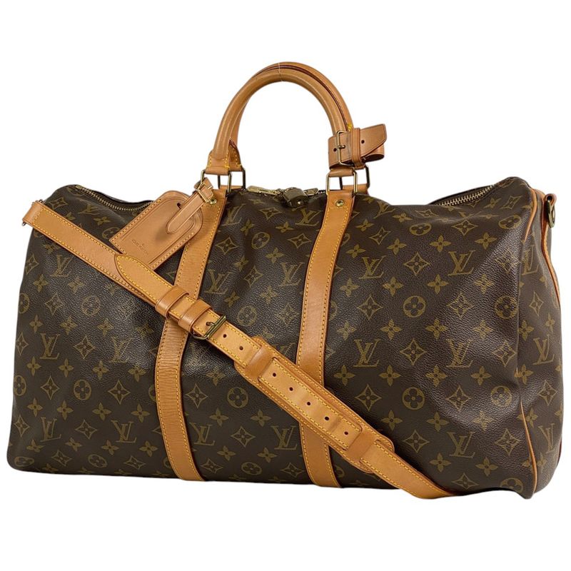 Louis Vuitton Keepall Bandouliere 50 Travel Business Trip 2WAY Shoulder Bag