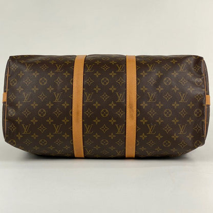 Louis Vuitton Keepall Bandouliere 50 Travel Business Trip 2WAY Shoulder Bag