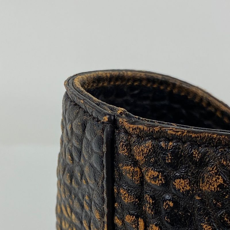 Gucci Logo Tote Handbag Tote Leather Brown 298186 Women