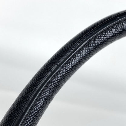 Prada Logo Handbag Tweed Tote Handbag Saffiano Leather Nero (black) White Women