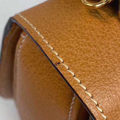 Gucci Bamboo Handbag 2WAY Shoulder Bag Old Gucci 00019510633 Handbag Leather