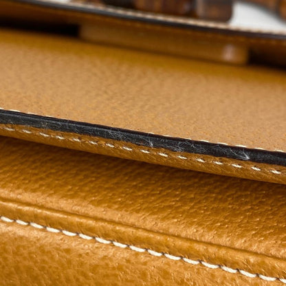 Gucci Bamboo Handbag 2WAY Shoulder Bag Old Gucci 00019510633 Handbag Leather