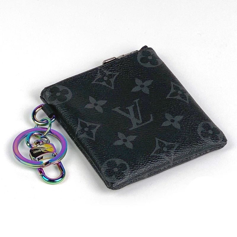 Louis Vuitton Small Purse Fragment Pouch Key Ring Hiroshi Fujiwara Coin Case