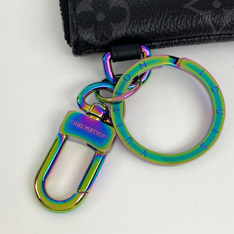 Louis Vuitton Small Purse Fragment Pouch Key Ring Hiroshi Fujiwara Coin Case