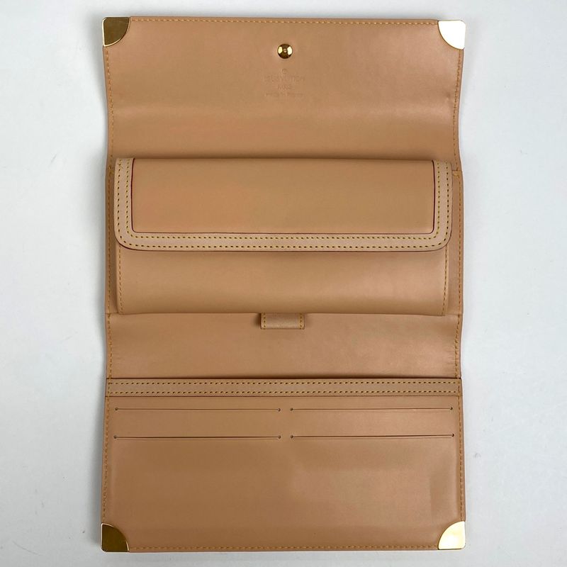 Louis Vuitton Portefeuille International Billfold Coin Purse Long Wallet