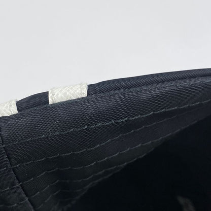 Prada Logo Plate Bucket Hat Re Nylon Adidas Hat Nylon Nero (black) Men's