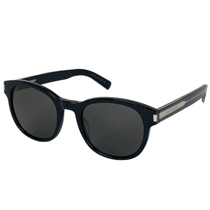 Saint Laurent Logo Sunglasses International Fit Mens Sunglasses Plastic Black