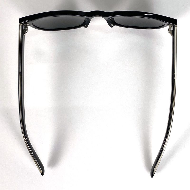 Saint Laurent Logo Sunglasses International Fit Mens Sunglasses Plastic Black