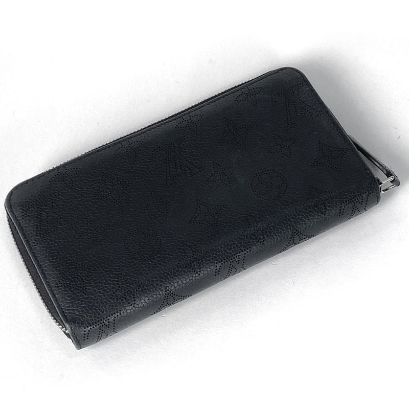 Louis Vuitton Zippy Wallet Round Zip Round Zipper Long Wallet Monogram Mahina