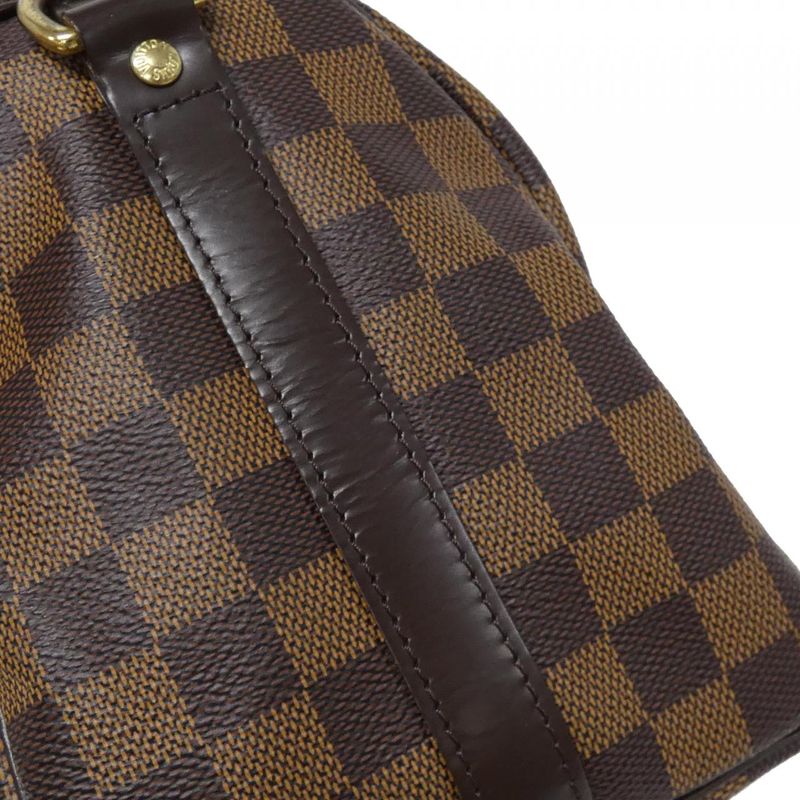 Louis Vuitton Damier Speedy Bandouliere 25cm (9.84in) N41368 Boston Bag