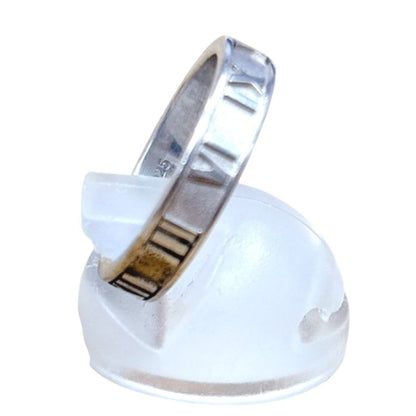 Tiffany & Co #9 Accessory Atlas Ring - Silver Tiffany & Co