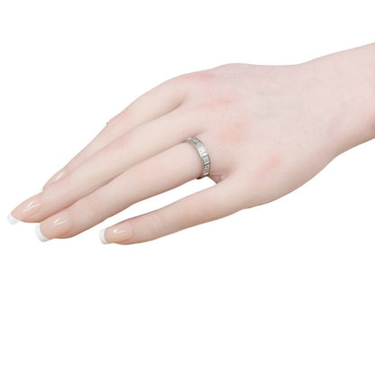 Tiffany & Co #9 Accessory Atlas Ring - Silver Tiffany & Co