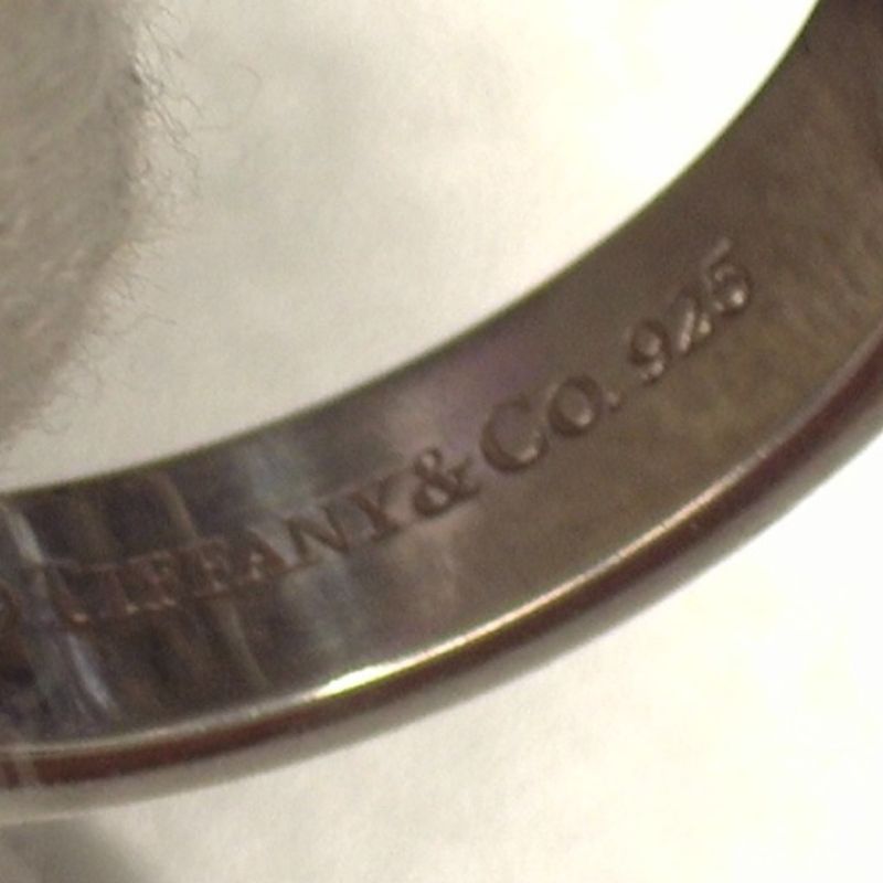 Tiffany & Co #9 Accessory Atlas Ring - Silver Tiffany & Co