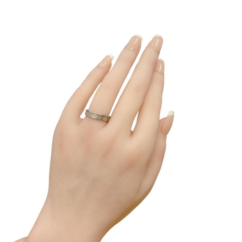 Tiffany & Co #9 Accessory Atlas Ring - Silver Tiffany & Co