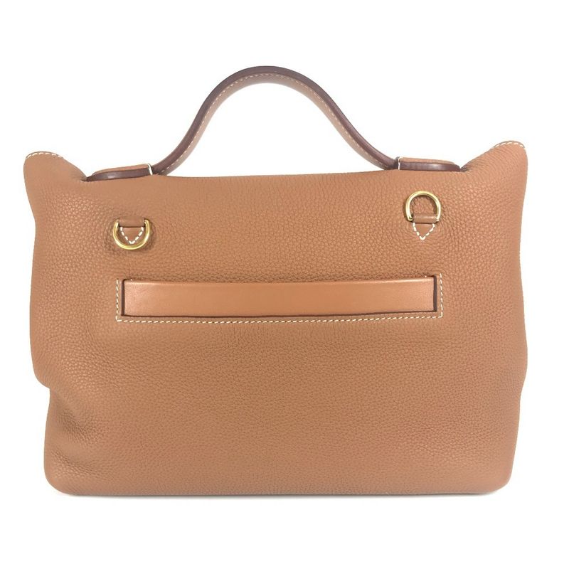 Hermes Shoulder Bag Sac 24/24 Van Cattle 29 Togo Gold