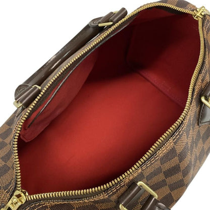 Louis Vuitton Damier Speedy Bandoliere 30 N41183 Ebène Handbag