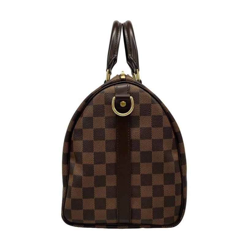 Louis Vuitton Damier Speedy Bandoliere 30 N41183 Ebène Handbag