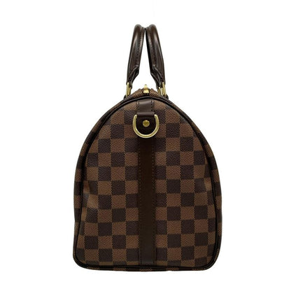 Louis Vuitton Damier Speedy Bandoliere 30 N41183 Ebène Handbag