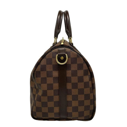 Louis Vuitton Damier Speedy Bandoliere 30 N41183 Ebène Handbag