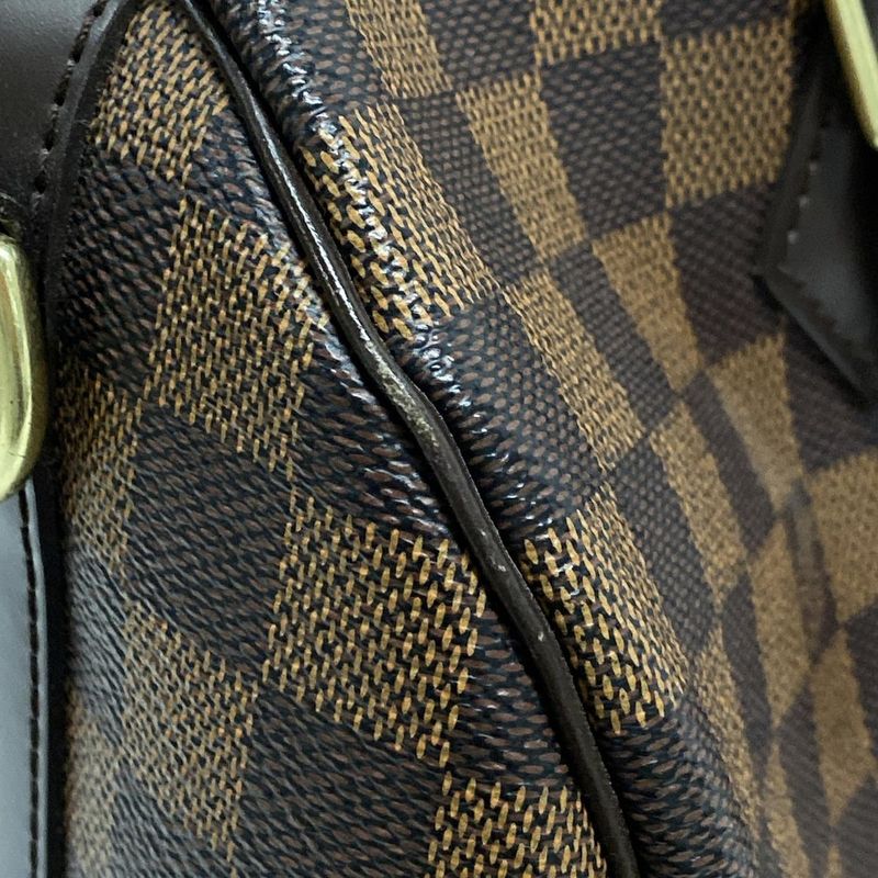 Louis Vuitton Damier Speedy Bandoliere 30 N41183 Ebène Handbag