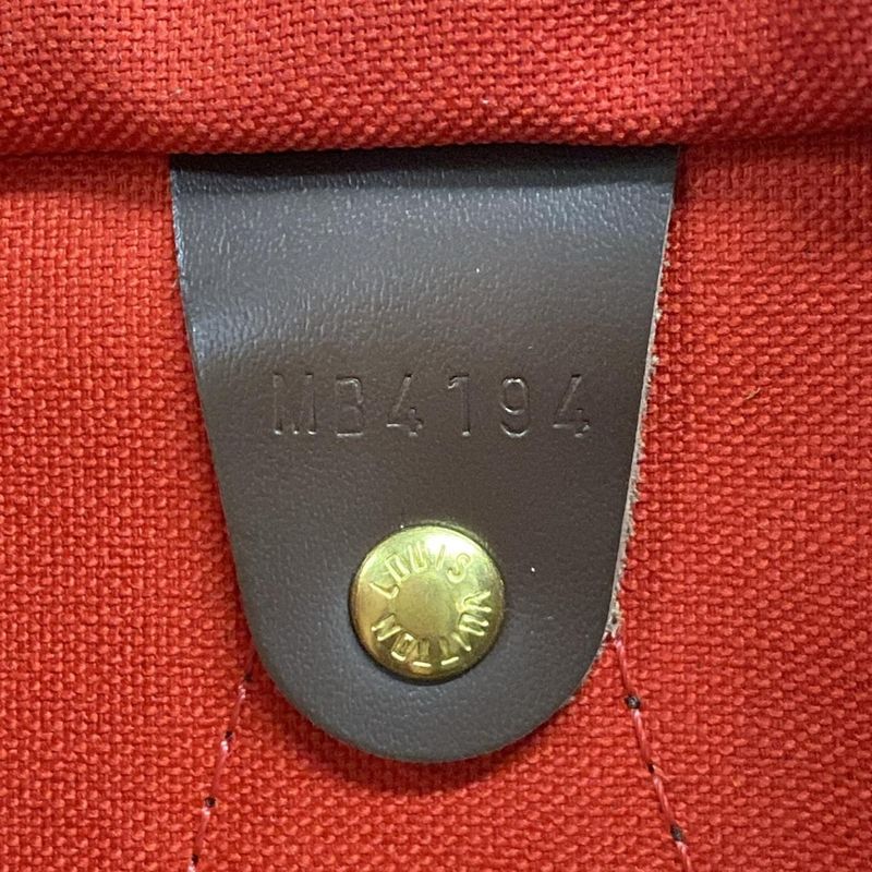 Louis Vuitton Damier Speedy Bandoliere 30 N41183 Ebène Handbag