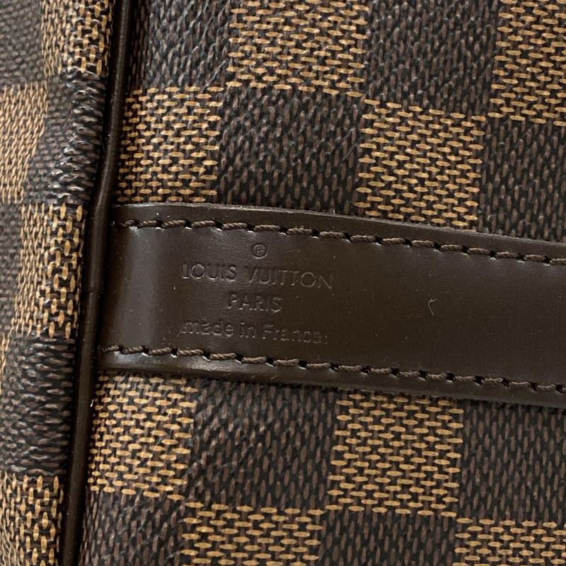 Louis Vuitton Damier Speedy Bandoliere 30 N41183 Ebène Handbag