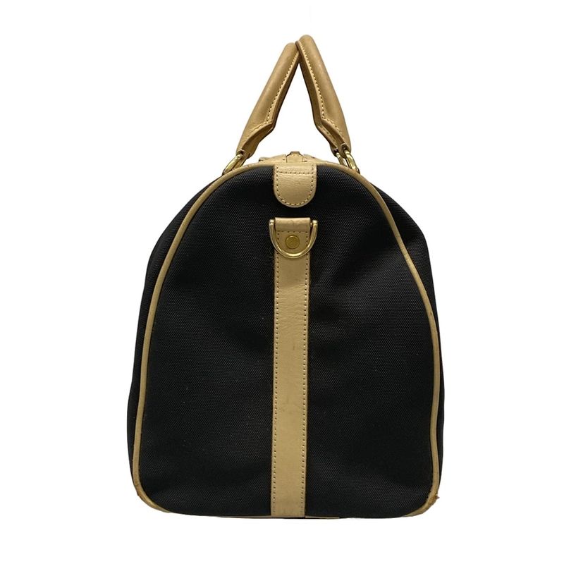 Christian Diorsports Boston Bag - Navy And Beige Main Item Unlocked Leather