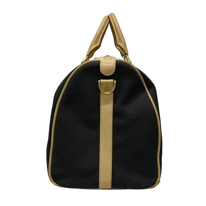 Christian Diorsports Boston Bag - Navy And Beige Main Item Unlocked Leather