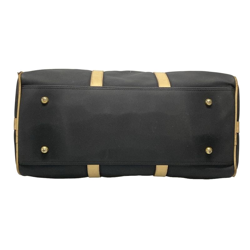 Christian Diorsports Boston Bag - Navy And Beige Main Item Unlocked Leather