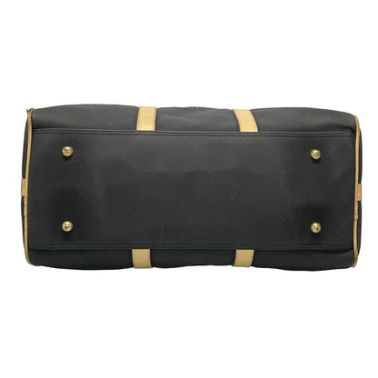 Christian Diorsports Boston Bag - Navy And Beige Main Item Unlocked Leather