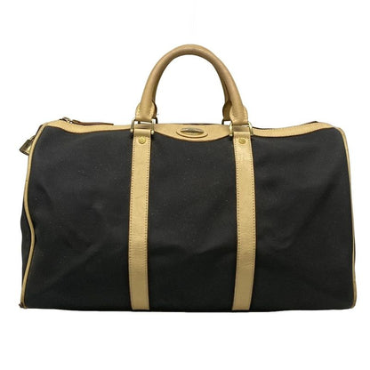 Christian Diorsports Boston Bag - Navy And Beige Main Item Unlocked Leather