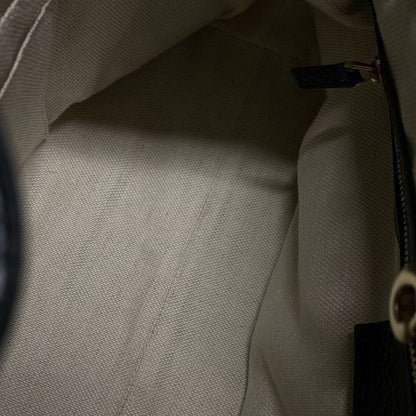 Gucci Tote Bag Soho 536196 Black Chain Shoulder Leather