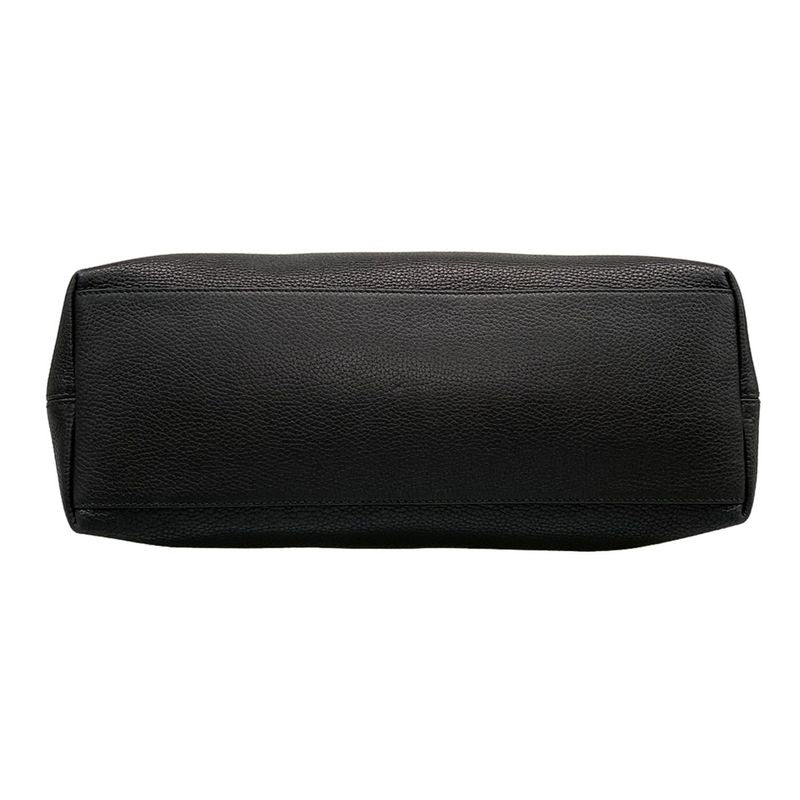 Gucci Tote Bag Soho 536196 Black Chain Shoulder Leather