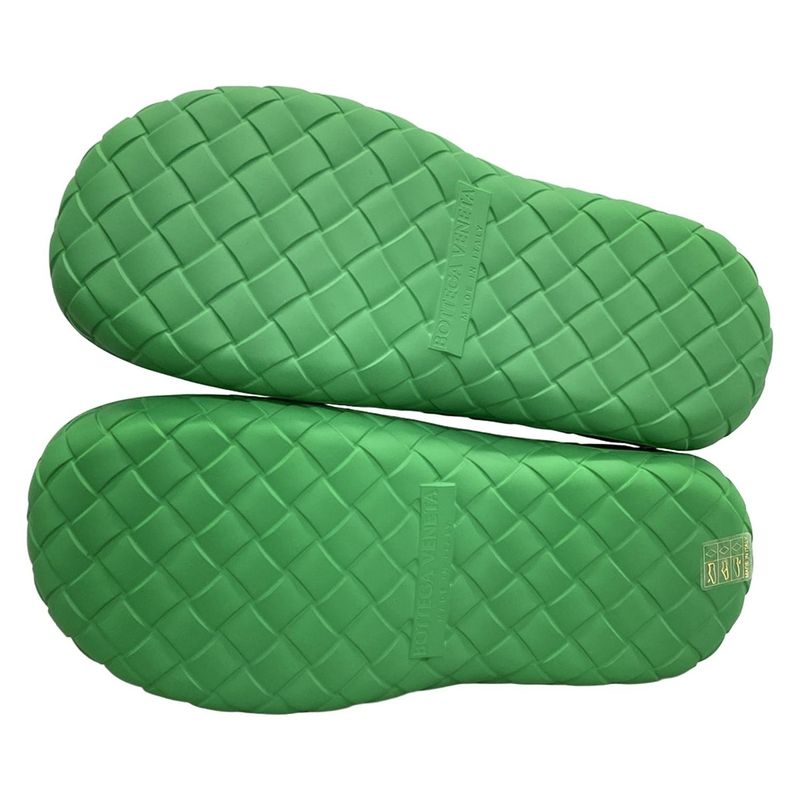 Bottega Veneta Sandals 41 Men's Bee Clog Green Intrecciato