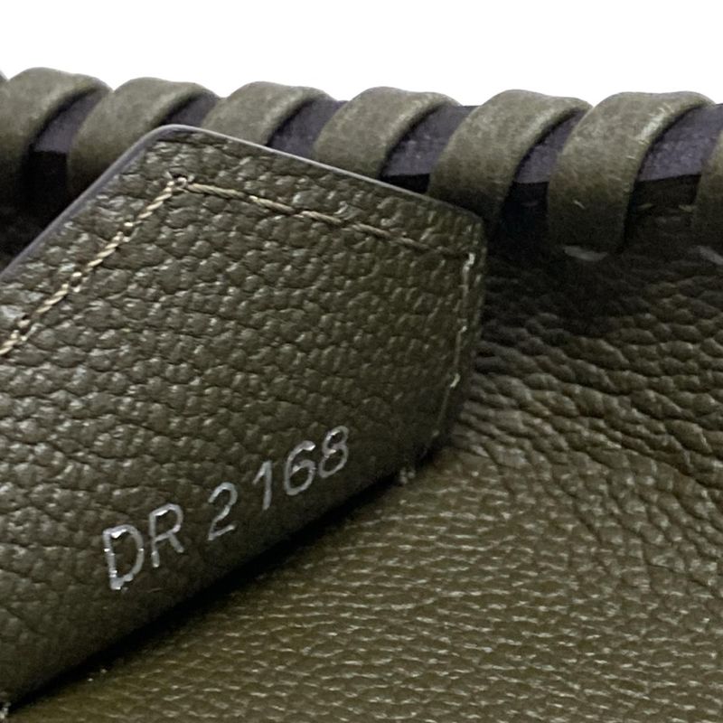 Louis Vuitton Verry Line Verry Zip Tote M52150 Khaki×light Pink Leather