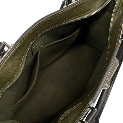 Louis Vuitton Verry Line Verry Zip Tote M52150 Khaki×light Pink Leather