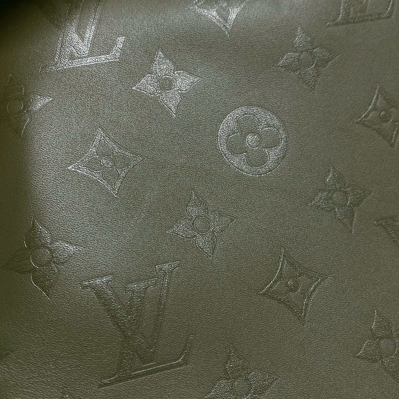 Louis Vuitton Verry Line Verry Zip Tote M52150 Khaki×light Pink Leather