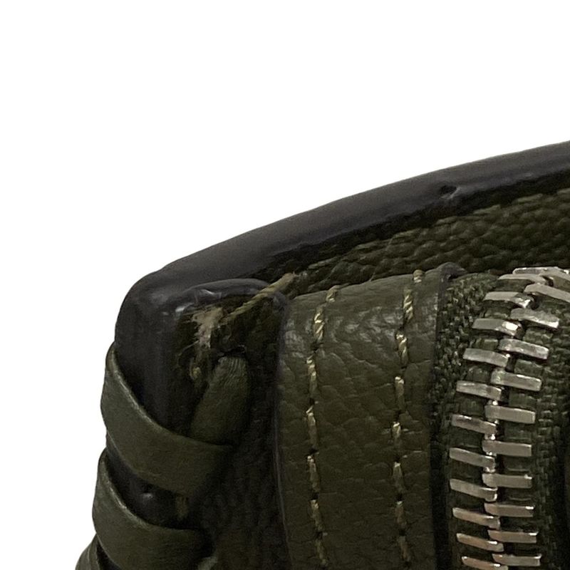 Louis Vuitton Verry Line Verry Zip Tote M52150 Khaki×light Pink Leather