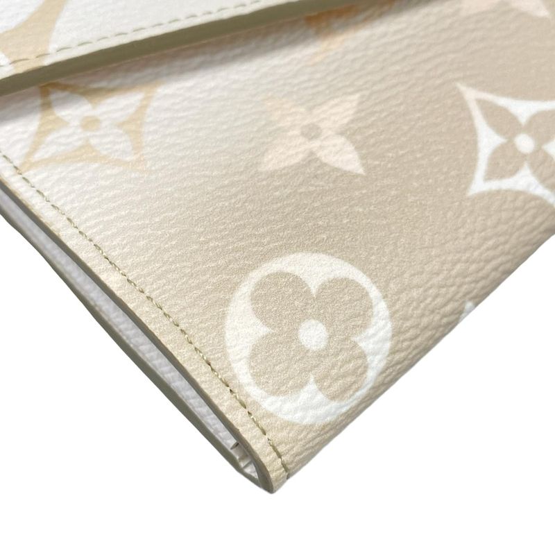 Louis Vuitton Spring In The City Long Wallet Portefeuille Sarah M81276 Sunset