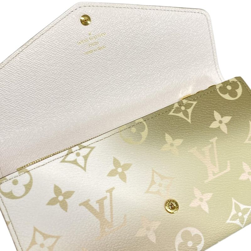 Louis Vuitton Spring In The City Long Wallet Portefeuille Sarah M81276 Sunset