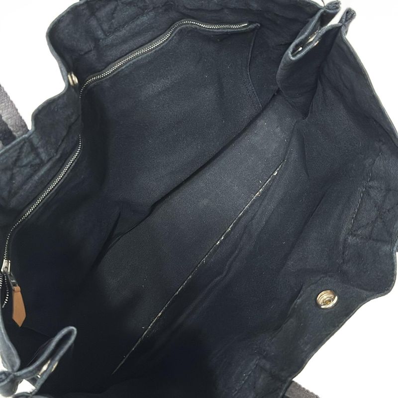 Hermes Fourre Tout Tote MM Black And Gray