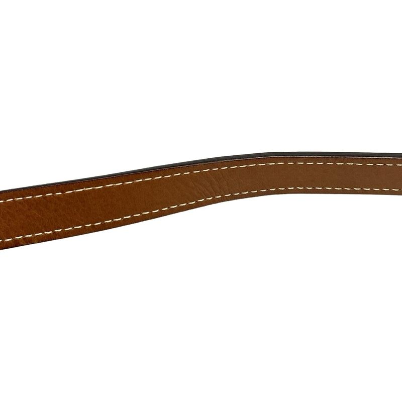 Celine Shoulder Bag Bucket Cles Sea Brown Leather